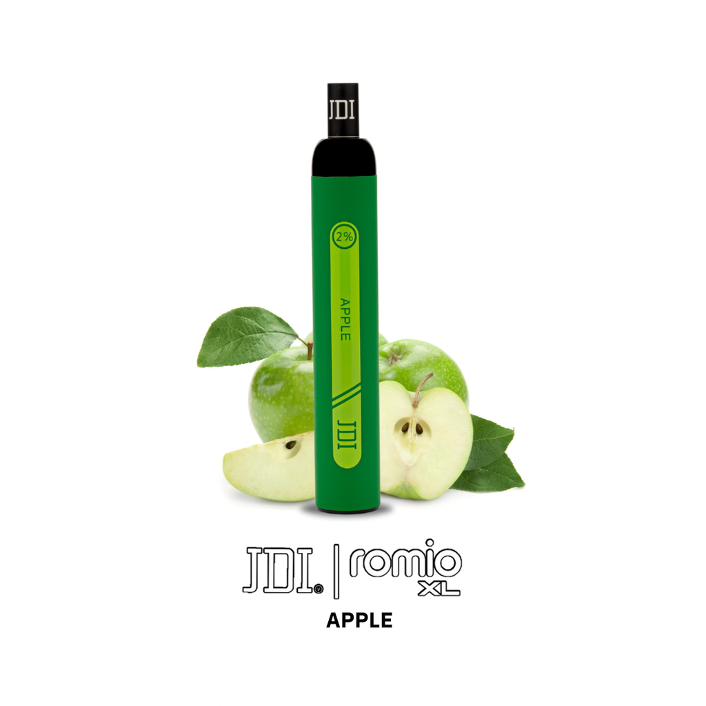 JDI ROMIO XL 800PUFF 2.0%NIC - APPLE