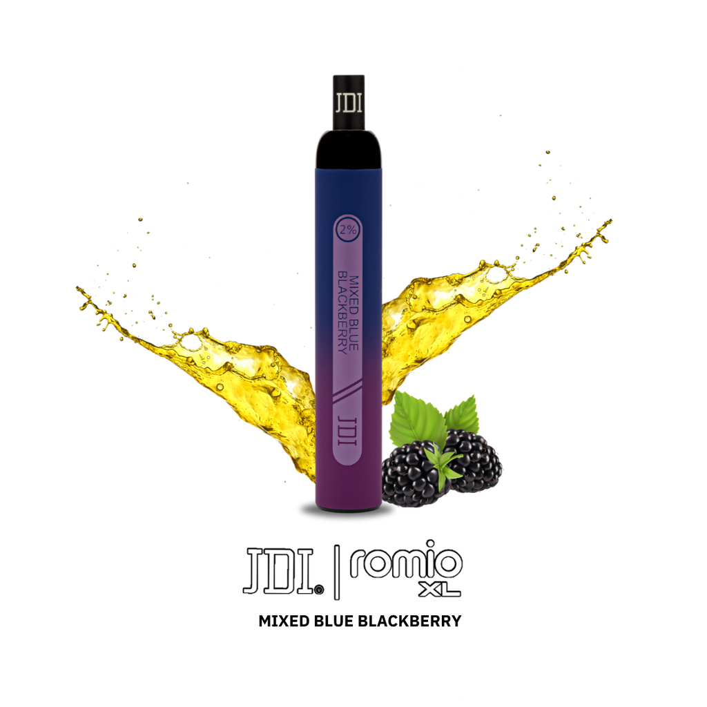 JDI ROMIO XL-800PUFF-45MG-MIXED BLUE BLACKBERRY