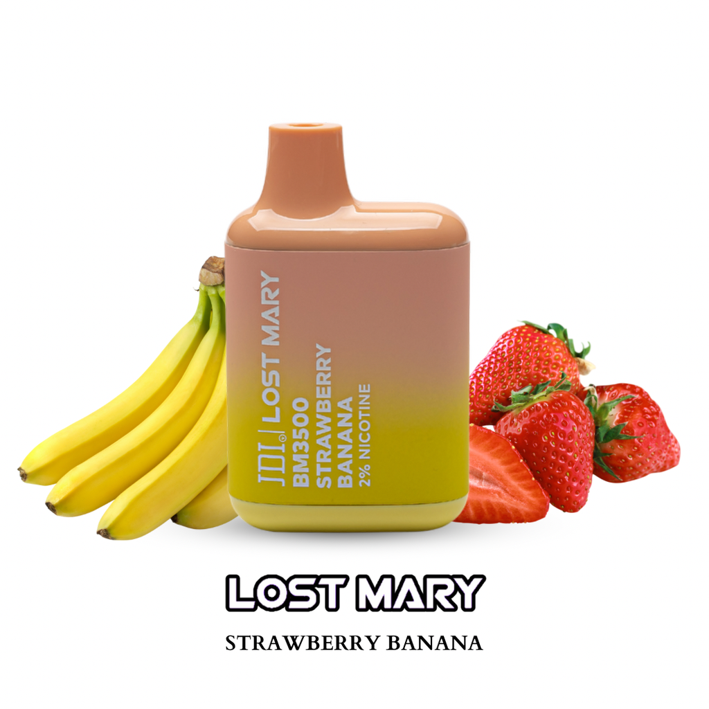 LOST MARY 20MG BM3500 - STRAWBERRY BANANA 
