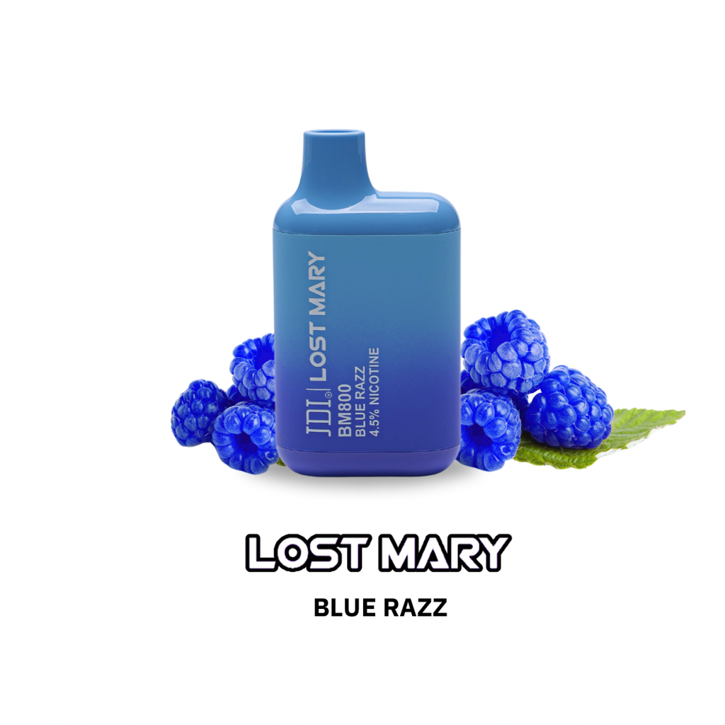 LOST MARY 45MG BM800 - BLUE RAZZ ICE