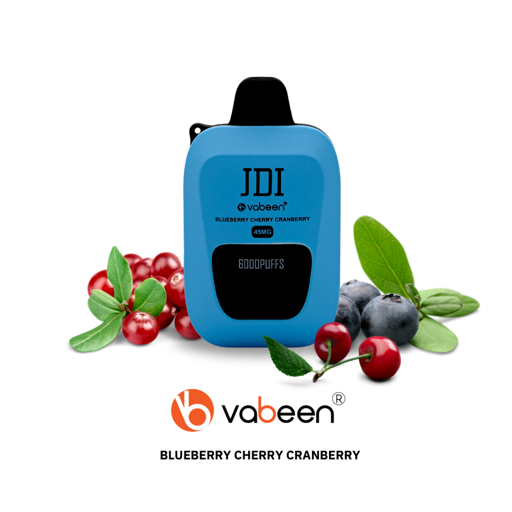 JDI VABEEN 6000 45MG , BLUEBERRY CHERRY CRANBERY