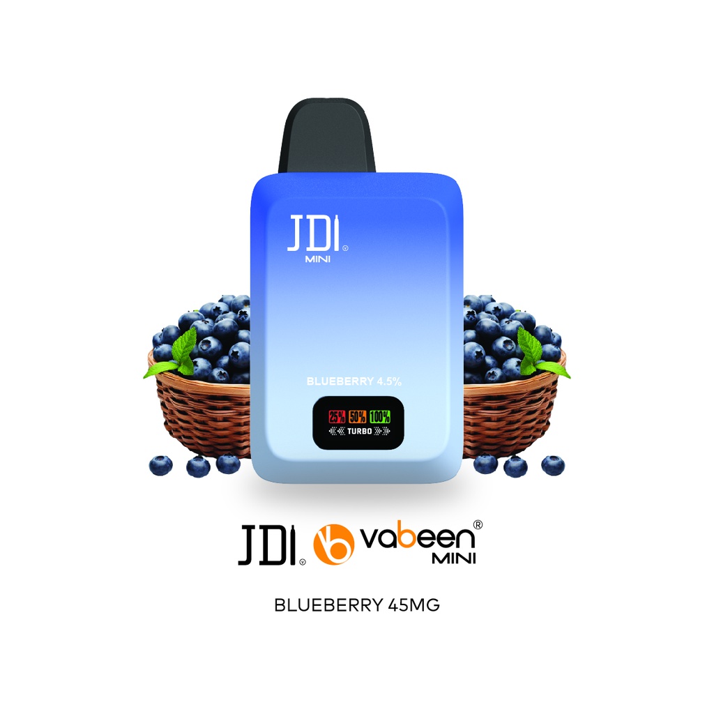 JDI VABEEN MINI-900PUFF-45MG-BLUEBERRY