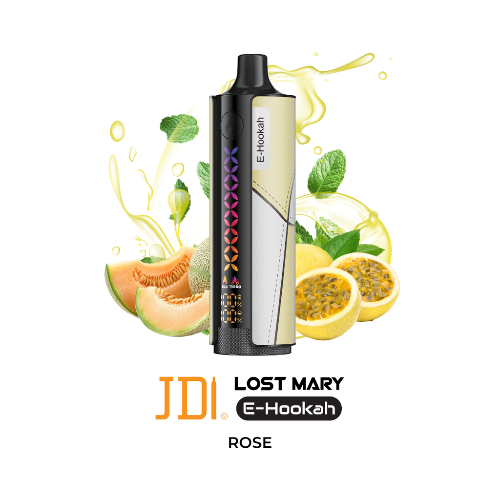JDI LOST MARY E HOOKAH-30000PUFF-6MG-ROSE