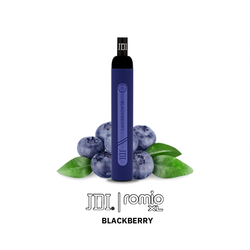 JDI ROMIO XL 800PUFF 2.0%NIC - BLACKBERRY