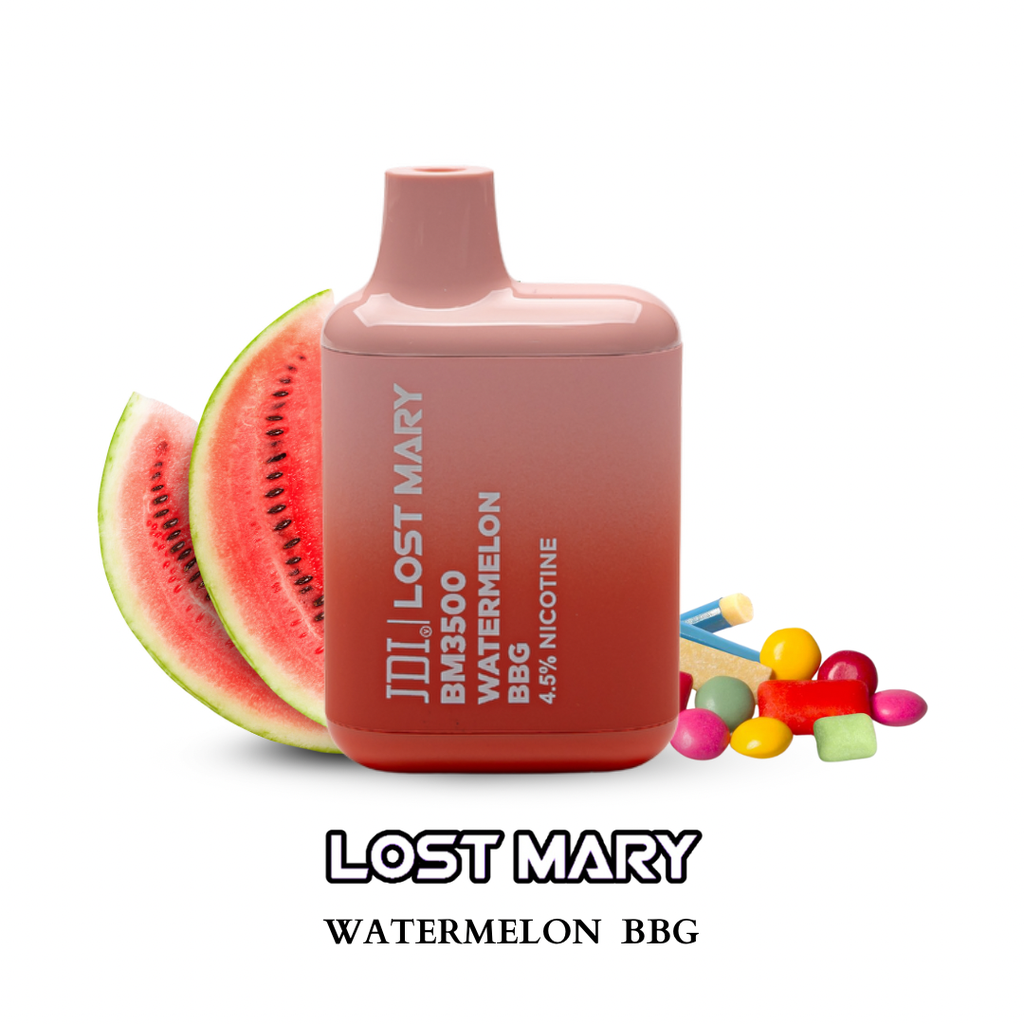 JDI LOST MARY BM-3500PUFF-45MG-WATERMELON BBG