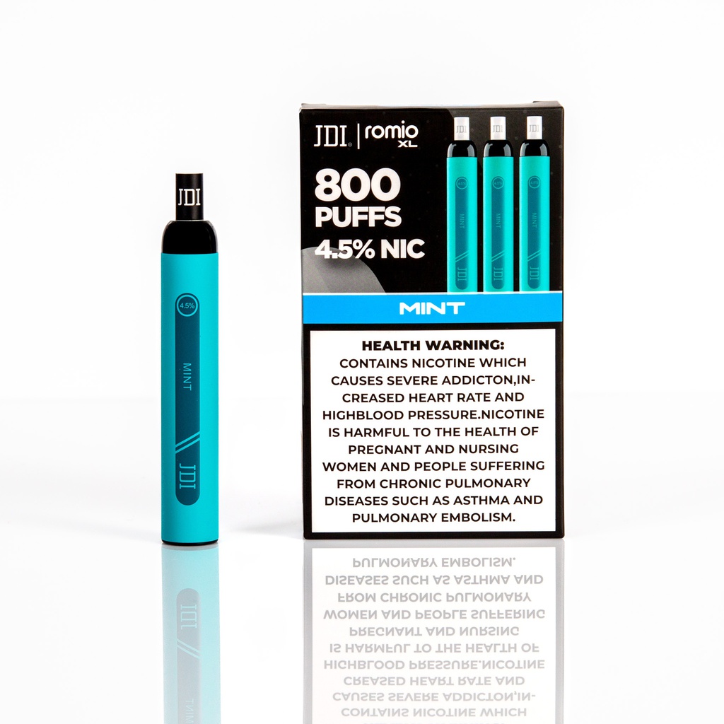 JDI ROMIO XL 800PUFF 4.5%NIC - MINT